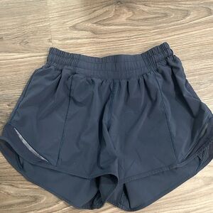 Lululemon Hotty-Hot shorts, size 4.